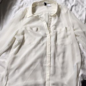 Button down collared shirt